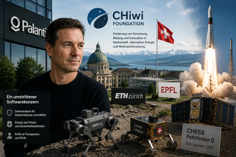 Palantir-Mitgründer fördert Weltraumforschung