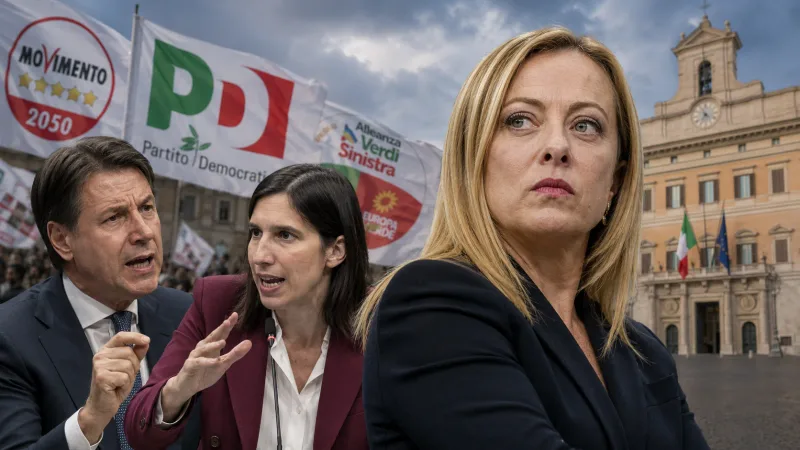 Italiens Opposition ringt um Einheit