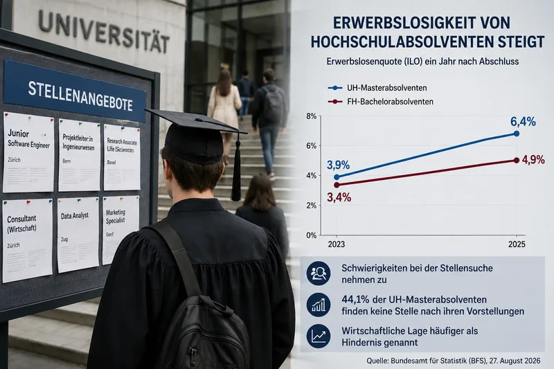 Erwerbslosigkeit von Hochschulabsolventen