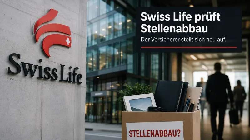 Swiss Life Stellenabbau