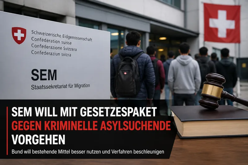 Kriminelle Asylsuchende