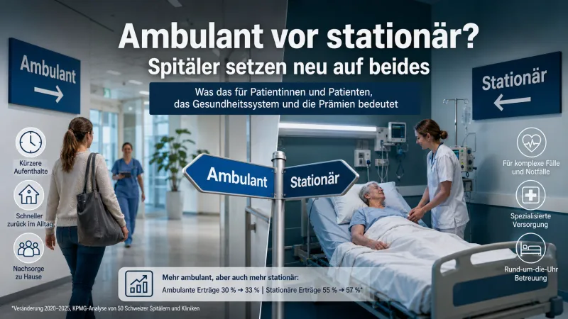 Ambulant vor Stationär