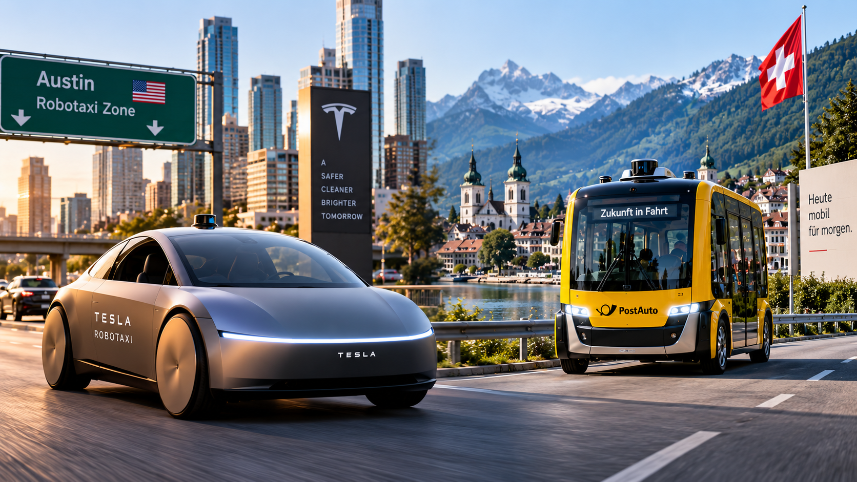Autonomes Fahren Schweiz
