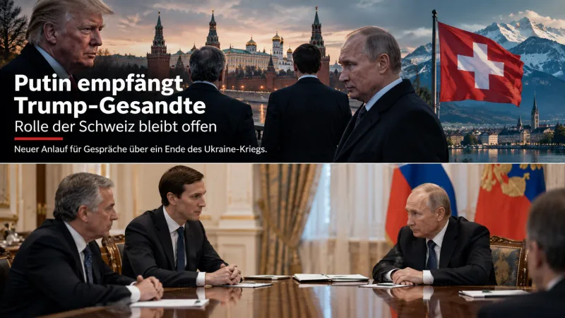 Putin empfängt Trump Gesandte