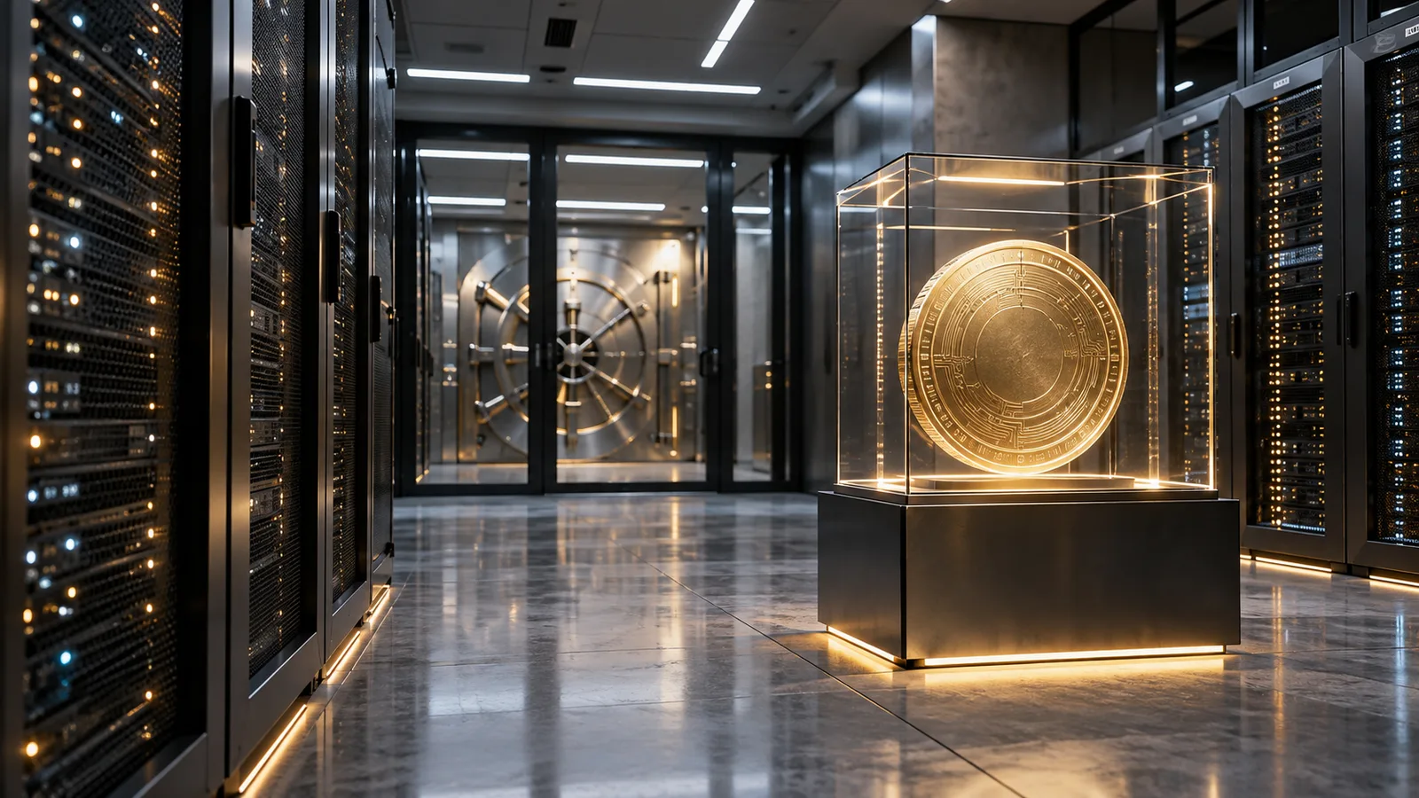 Symbolische digitale Finanzinfrastruktur ohne Marken